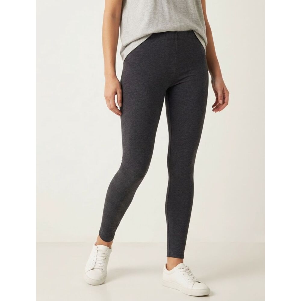 New LC Lauren Conrad Mid Rise Skinny Pull On Leggings Grey Women's Size Medium